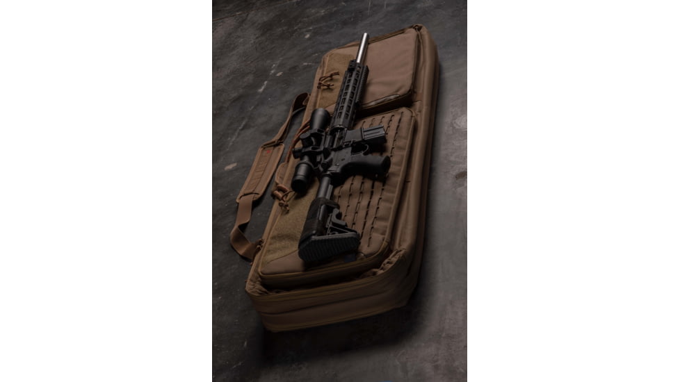 Allen Tac Six Unit 38 in Tactical Gun Case, Coyote, 10839