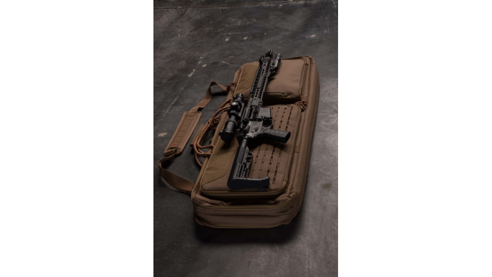 Allen Tac Six Unit 38 in Tactical Gun Case, Coyote, 10839