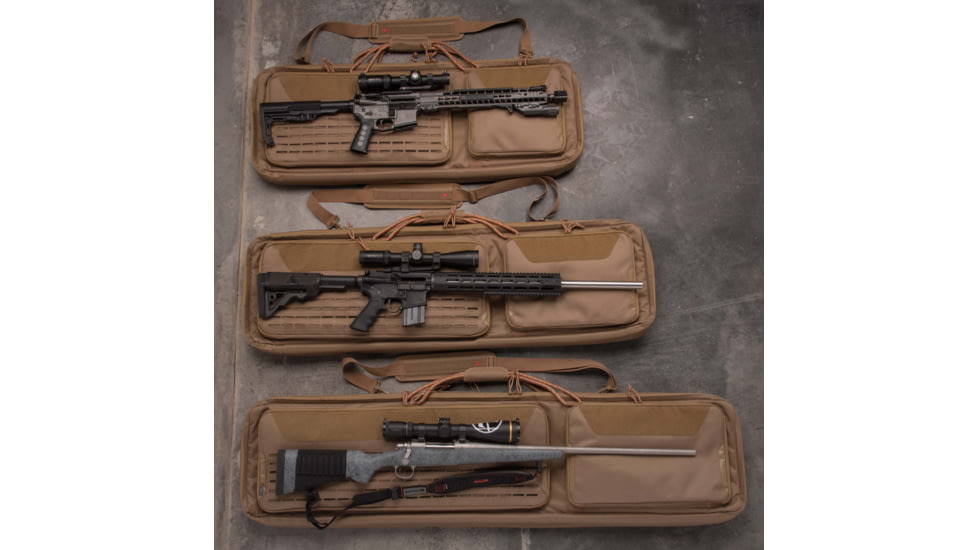 Allen Tac Six Unit 38 in Tactical Gun Case, Coyote, 10839