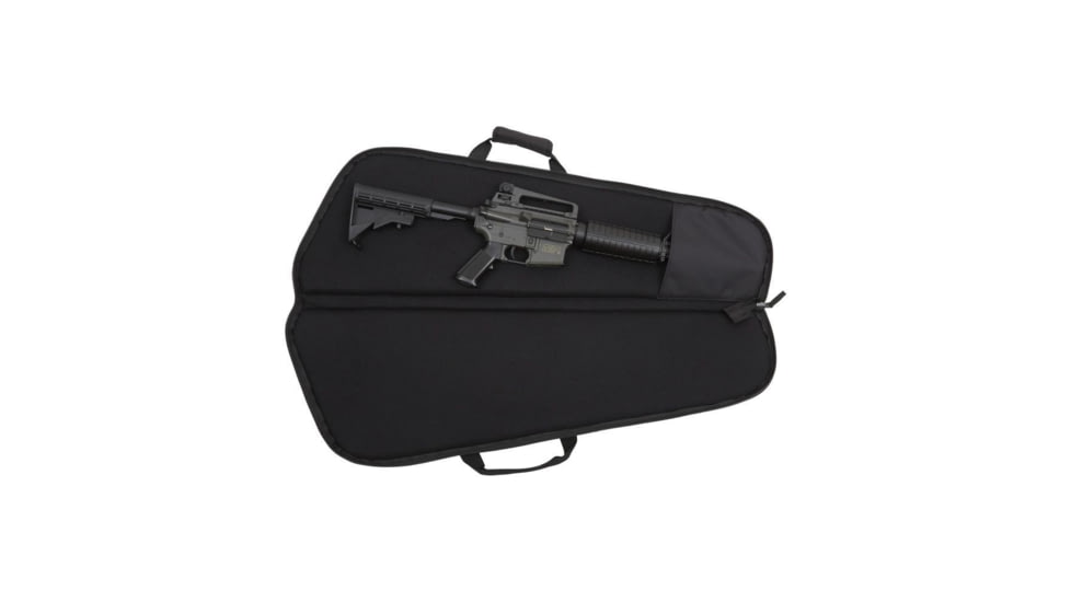 Allen Wedge Tac Case 36 Black 2 Mag 1 Access 1 Zipper Pocket