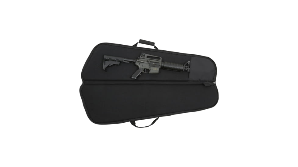 Allen Wedge Tac Case 41 Black 2 Mag 1 Access 1 Zipper Pocket