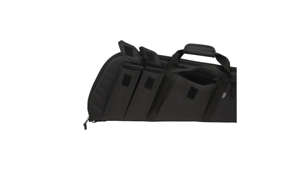 Allen Wedge Tac Case 41 Black 2 Mag 1 Access 1 Zipper Pocket