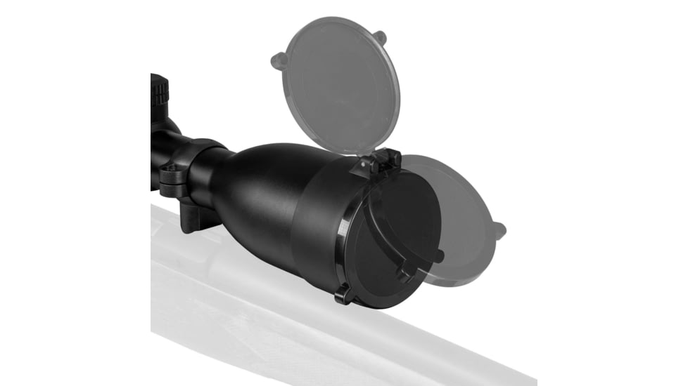 Alpen Apex 1-6x24 mm Rifle Scope, 30 mm Tube, 1/4 MOA, FFP, Matte Black, Compact, 4010