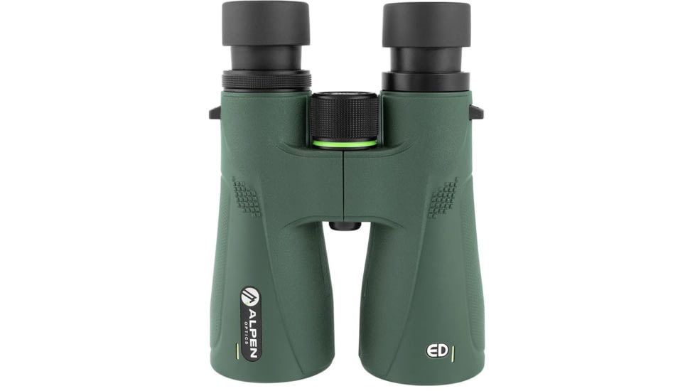 Alpen Chisos ED 12x50mm Roof BK4 Prism Binocular, Green, 1212928