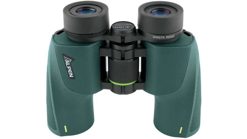 Alpen Shasta Ridge 10x36mm Porro Prism Binocular, Green, 1212941