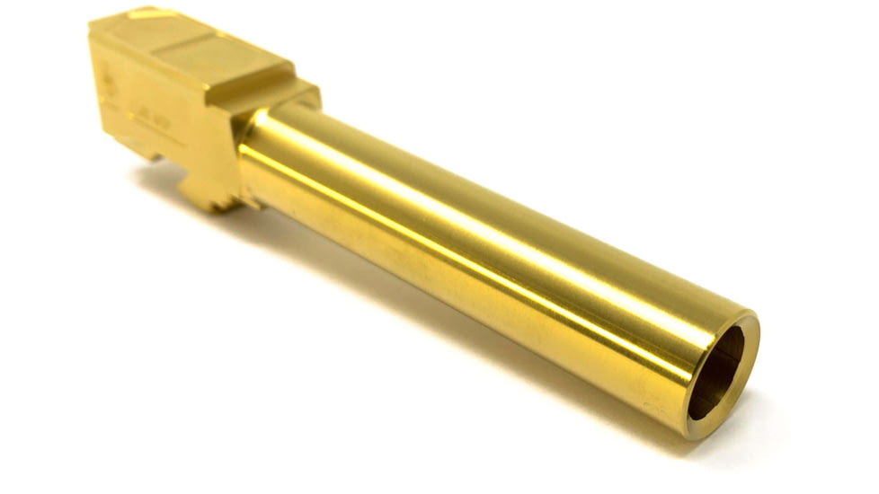 Alpha Shooting Sports 45 ACP Match Grade Crowned Barrel For Glock G21, 4.5in, 1-16, TiN, 45ACPG21TIN