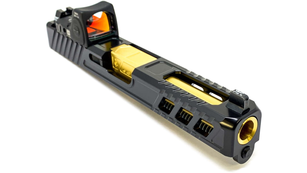 Alpha Shooting Sports 45 ACP Match Grade Crowned Barrel For Glock G21, 4.5in, 1-16, TiN, 45ACPG21TIN