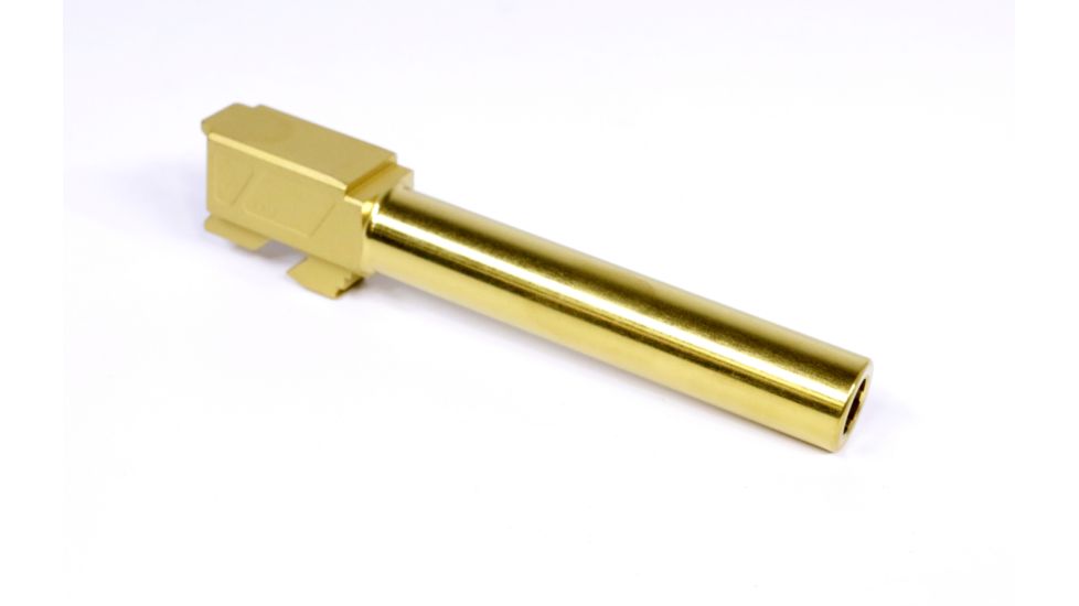 Alpha Shooting Sports ALPHA G17 9MM Match Grade Barrel, Gold, 4.5in, ALPG179MMTIN