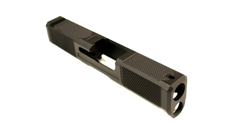 Alpha Shooting Sports ALPHA V5.2 G43 Executive Carry Pistol Slide - Nitride, Black, G43EXECV5.2NIT