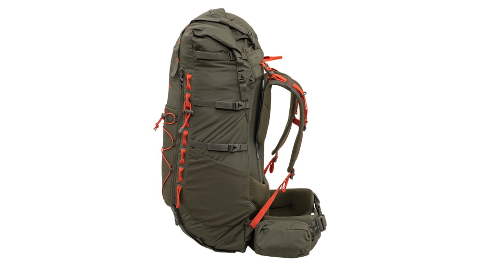 ALPS Mountaineering Nomad Pack, 65 - 85 L, Clay/Chili, 6624955