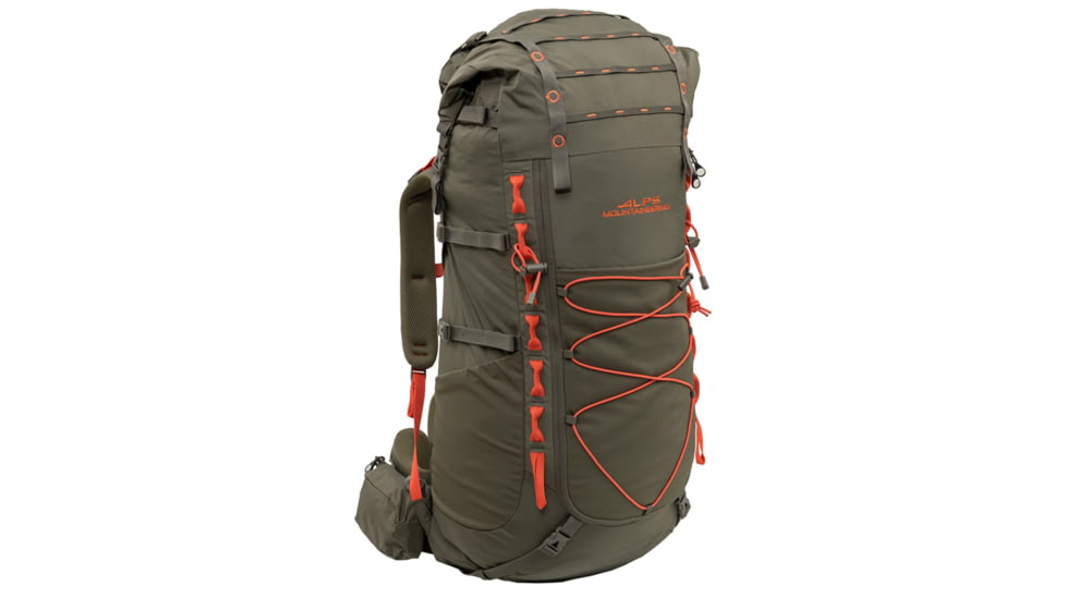ALPS Mountaineering Nomad Pack, 65 - 85 L, Clay/Chili, 6624955