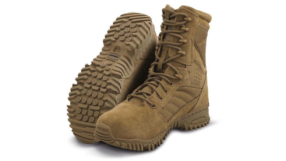 Altama Foxhound 8in Stain Resistant Boot - Mens, W15,Coyote, 365803-15.0-W