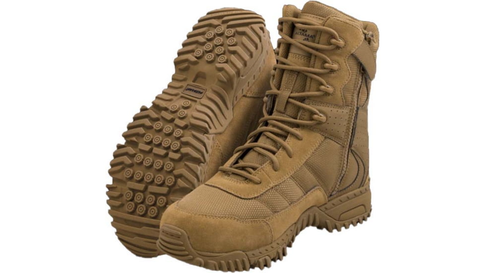 Altama Vengeance 8in Slip Resistant Side-Zip Boot - Mens, W13, Coyote, 305303-13.0-W