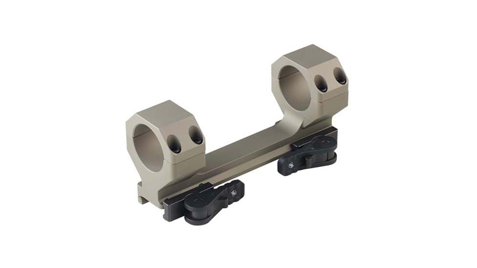 American Defense Manufacturing AD-Delta Scope Mount 20 MOA, Standard Lever, Flat Dark Earth, 30mm, AD-DELTA-20MOA 30 STD FDE