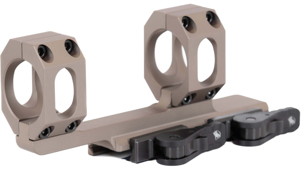 American Defense Manufacturing AD-RECON AR-15 1-Piece 2in Offset Riflescope Mount, Standard Lever, Flat Dark Earth, 30mm, AD-RECON 30 STD FDE