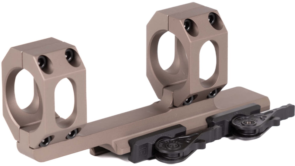 American Defense Manufacturing Dual Ring Scope Mount w/ 2in Offset, 35mm Rings, Flat Dark Earth, AD-RECON 35 STD FDE-TL