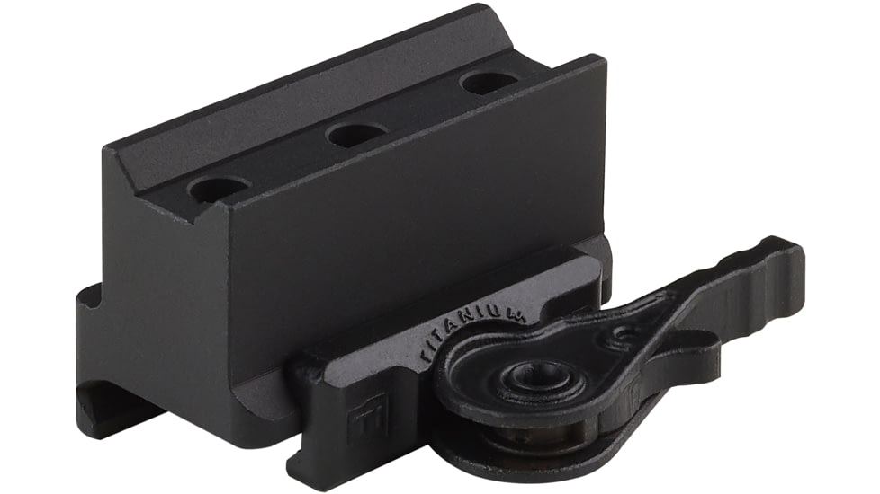 American Defense Manufacturing Modular Base w/ Titanium Lever Assembly, Black, 1.8 in, AD-B5-TL