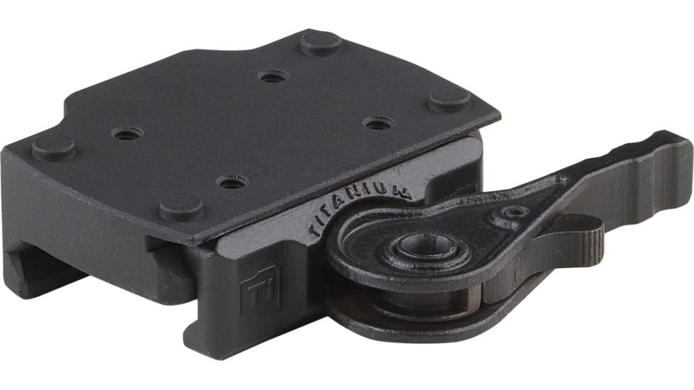 American Defense Manufacturing Leupold Deltapoint Pro Red Dot Sight Mounts, Titanium Lever, Black, AD-TR STD-TL