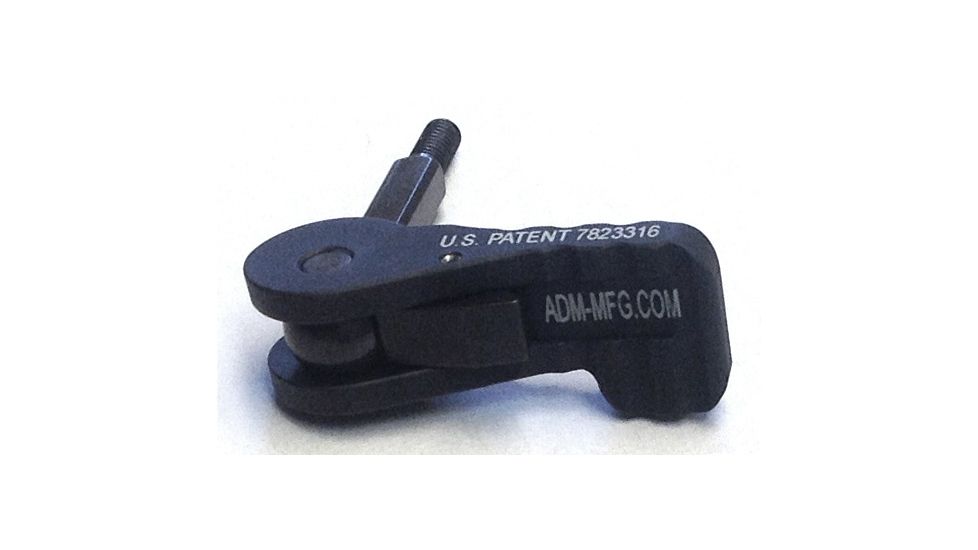 American Defense Manufacturing Picatinny QD Mount, 3LUG, Standard Lever, Black, AD-170-VPG 3LUG STD