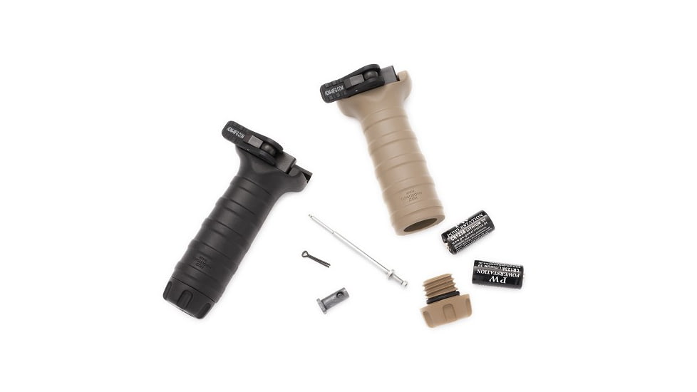 American Defense Manufacturing Tango Down Vertical Grip w/Surefire Switch Pocket, Standard Legacy Lever, Flat Dark Earth, BGV-QDSF-FDE