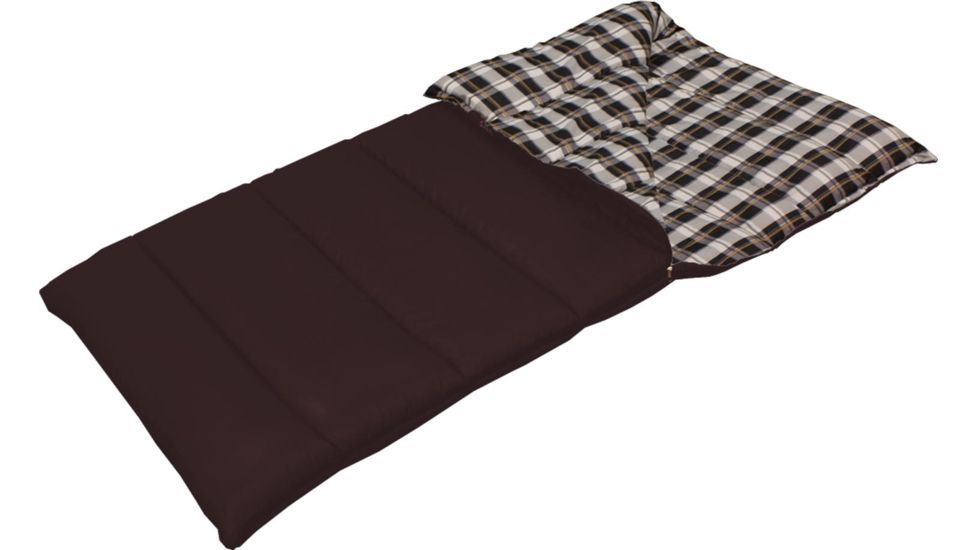 American Trails Niagra 4 HD Sleeping Bag, Black, 33x75 1CL2401Z