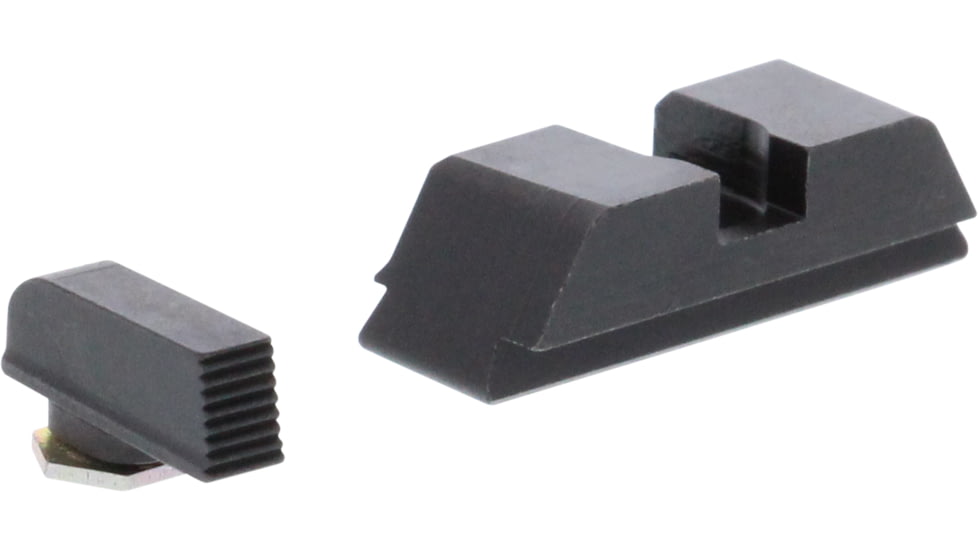 AmeriGlo Black serrated FRONT, Flat Black REAR, GT-5504