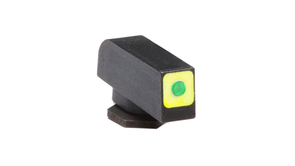 Ameriglo Night Sight Set - ProGlo Style - FRONT Sight Only - Green w/ Limegreen Square Outline - All For Glock Models GL-212-GR-Q