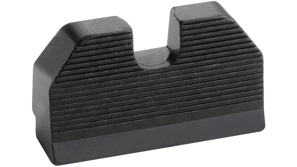 AmeriGlo Rear Only-Serrated Black .415 H .160 U Notch REAR Sight, GL-420-415