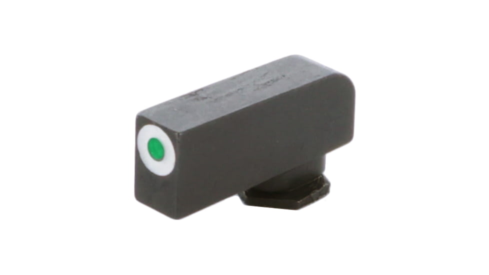 AmeriGlo Tritium Classic Front Sights for Glock w/Green Tritium White Outline Stock Front .200in H .125in W, GL-112-200-125