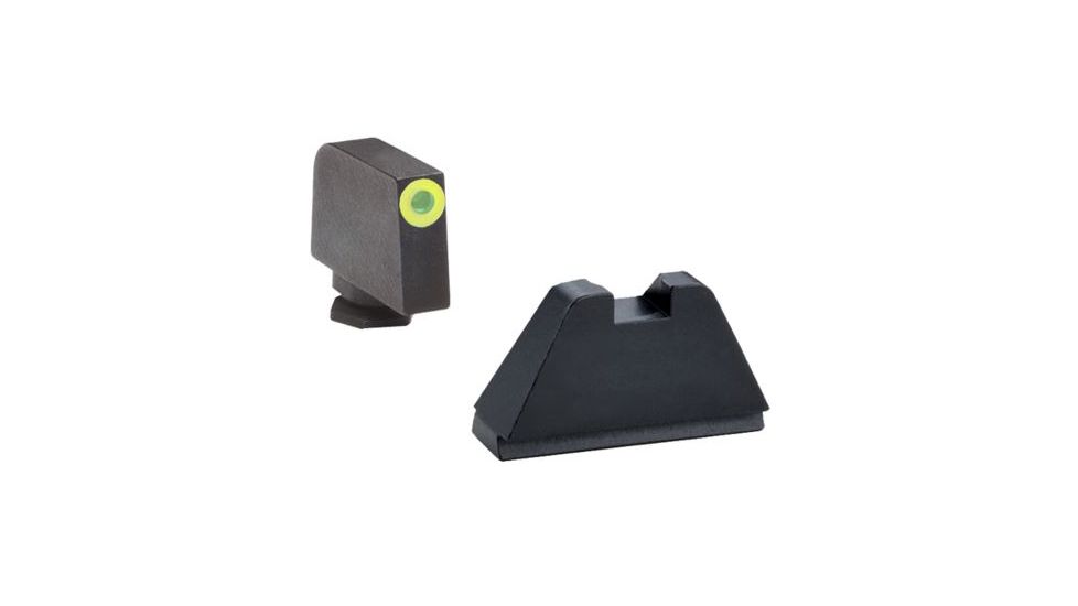 Ameriglo Tritium Front Rear Tall Suppressor Set, green green GL-611