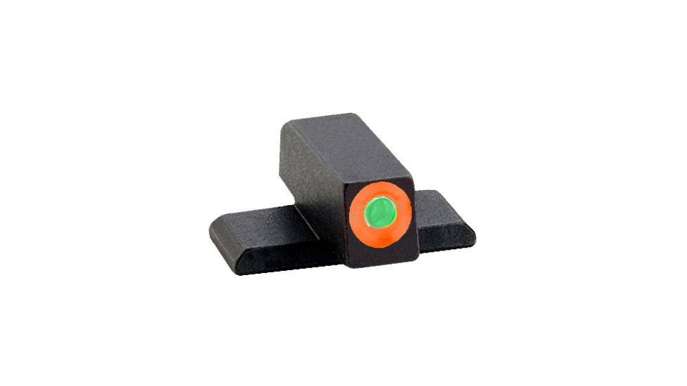 AmeriGlo Tritium Front Sig tritium Sight GRN w/ ORNG Outline .230in. Height #6 SG-212-230
