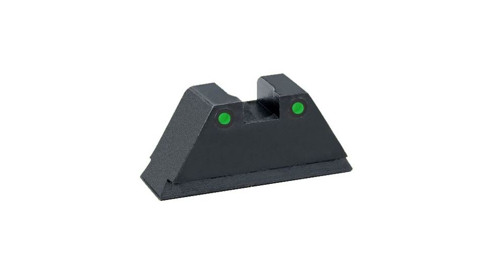 Ameriglo Tritium outline two dot rear sight, green GTR-200
