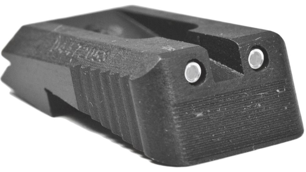 AmeriGlo Tritium Rear Sight Kimber Fixed Models only, GRN 2 Dot Rear KM-401R