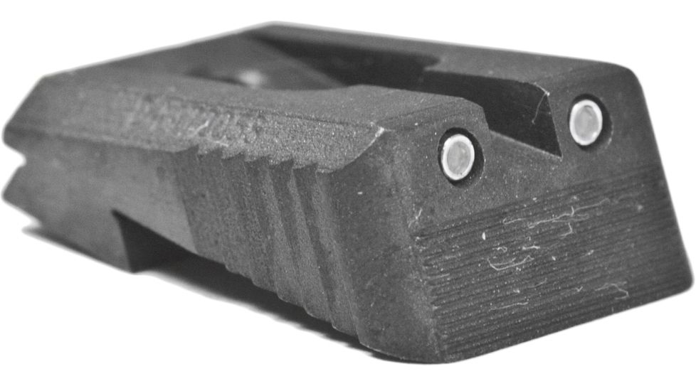 AmeriGlo Tritium Rear Sight Kimber Fixed Models only, YLLW 2 Dot Rear KM-402R