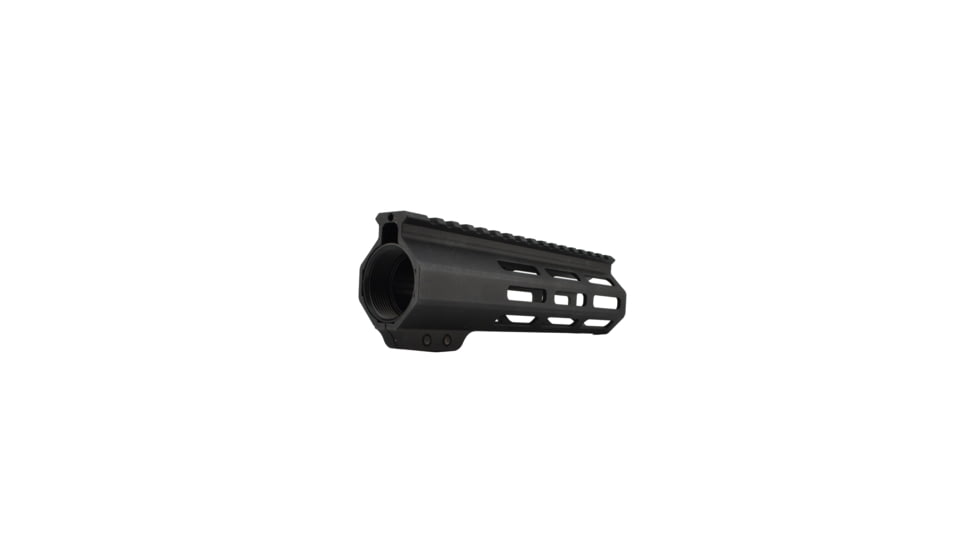 Ammunition Storage Components AR-15 Free Float MLOK Handguard with Aluminum Barrel Nut, 7in, Hardcoat Anodize, Black, AR-15-7-MLOK-HG