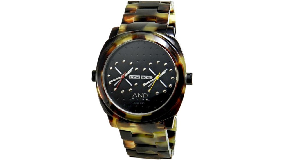 AND Watch Dark Brown Xenophon Watch, Silver Hands ADWXENOPHON.LTBK