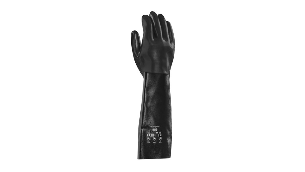 Ansell Healthcare Scorpio 09-928 Neoprene Gloves 45.7cm/18in Gauntlet, 213321, 12 Pair/Pack