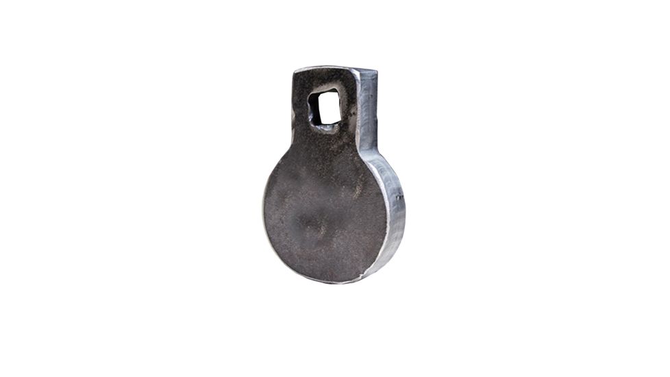 AR500 Armor 1/2 inch Steel Target, Gong, 2in, 9933