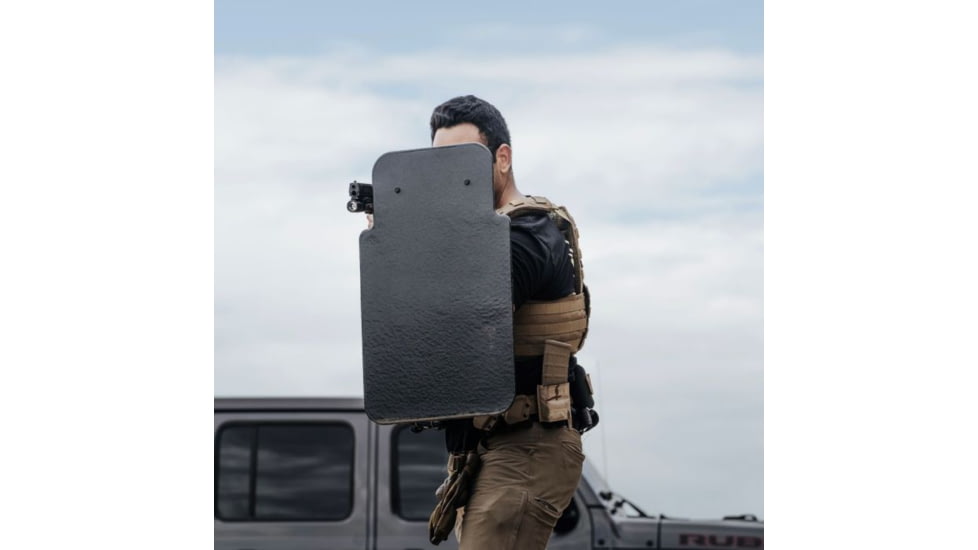 AR500 Armor Alpha Shield, Black, 11906