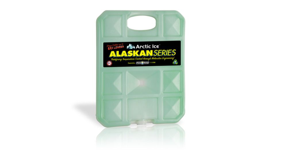 Arctic Ice 2.5lb Alaskan Series Cool Pack,Green,Large,1 Degree PCM 1204