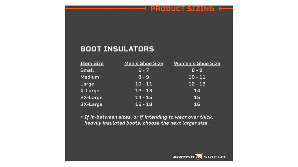 Arctic Shield Boot Insulators Realtree Apx Medium 8-9, 52300080703024