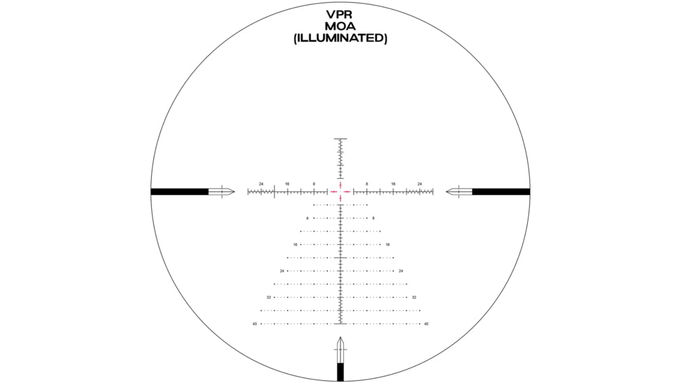 Arken Optics EPL4-4161VPR 4-16x44mm 30mm Tube Rifle Scope, First Focal Plane, VPR Reticle, MOA, EPL4-4161VPR
