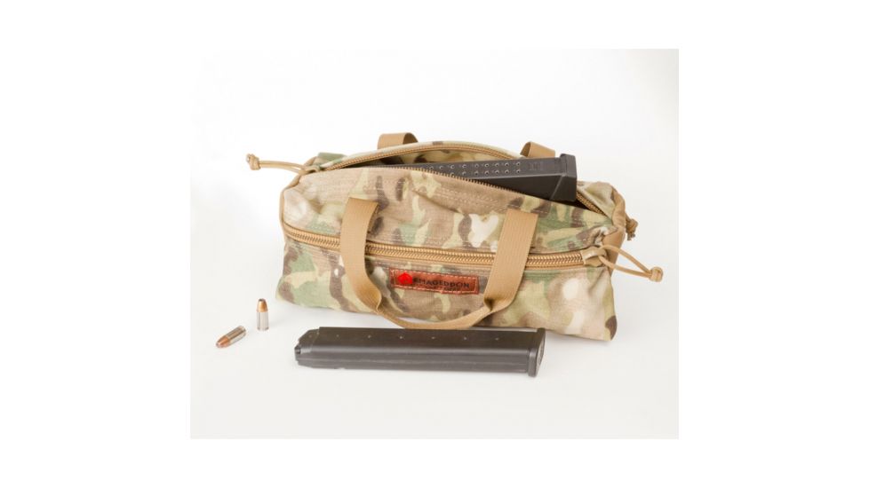 Armageddon Gear Top-Zip Utility Pouch, Black AG0152-BK