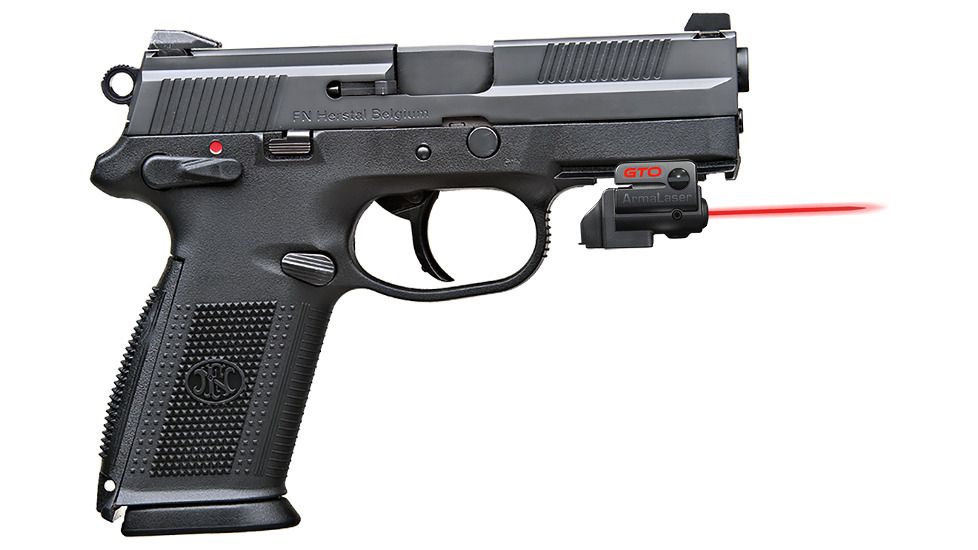ArmaLaser GTO/FLX Finger Touch Red Laser Sight for FN FNP, Late, Black, GTO/FLX60