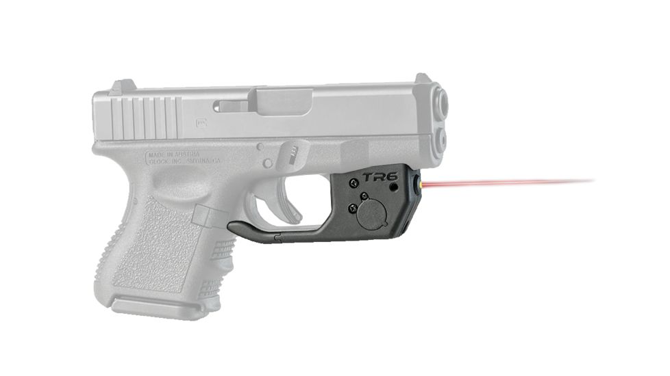 ARMALASER TR6 Red Laser Sight for Glock 26, 27 and 33, Black TR6