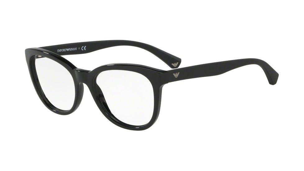 Armani EA3105F Bifocal Prescription Eyeglasses 5017-54 - Black Frame