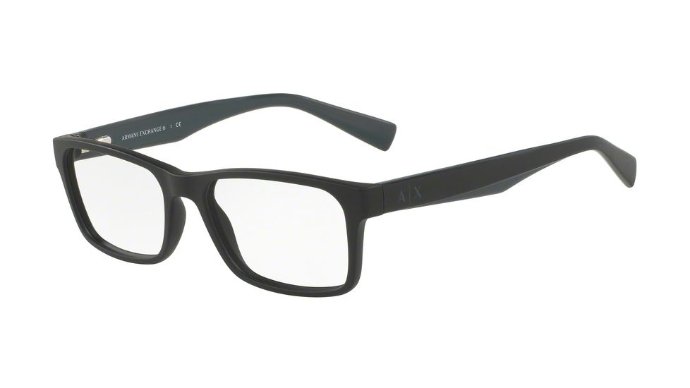 Armani Exchange AX3038 Bifocal Prescription Eyeglasses 8199-54 - Matte Black Frame