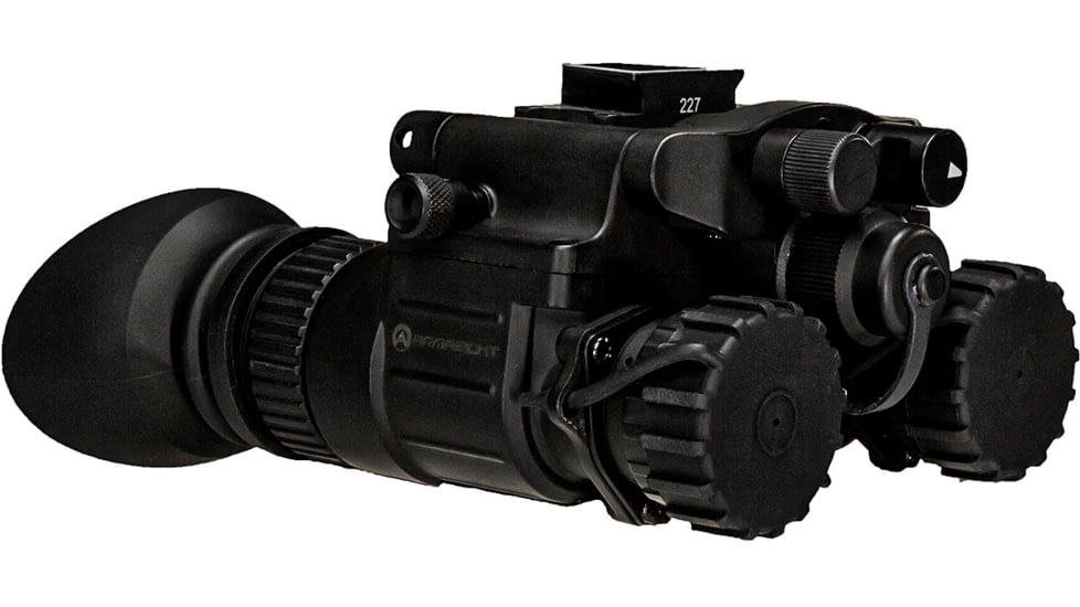 Armasight Compact Dual Tube 51 degree FOV Night Vision Goggle/Binocular, Gen 3, Ghost White Phosphor, Black, 2.8 x 4.6 x 4.4, NSGNYX15M5G9DA1