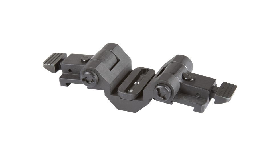 Armasight Dual Bridge 197 w/Individual Side Flip-Up Mechanism, Spark, Black, Small ANHM000197