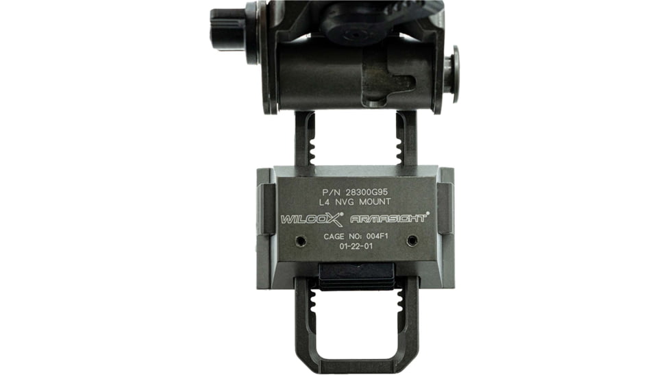 Armasight G95 Mount, Designed &amp; Manufactured by Wilcox Industries, Dark Gunship Gray, 28300G95-GG